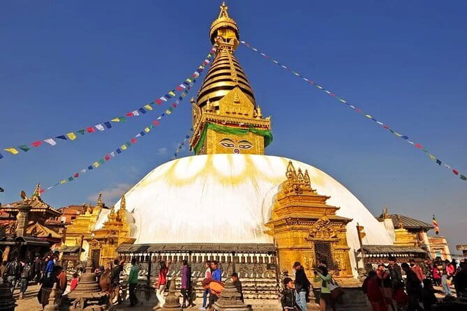 Kathmandu: Kopan Monastery, Swayambhu and Boudha Nath Stupa Tour - Boudhanath Stupa: begin with Kathmandu’s great Buddhist circle
