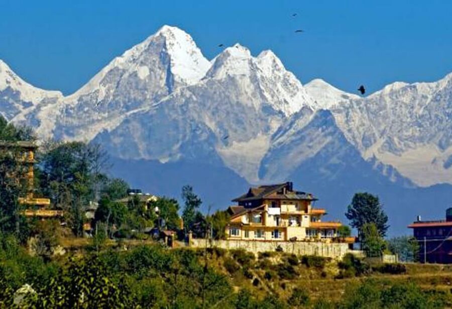 Kathmandu: Namobudhha Buddhist Pilgrimage & Dhulikhel Tour - Lunch with hills on the side