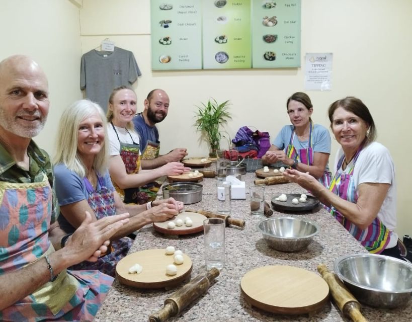 Kathmandu: Nepali Cooking Class with Hotel Pickup - Riding a rickshaw to Ason market