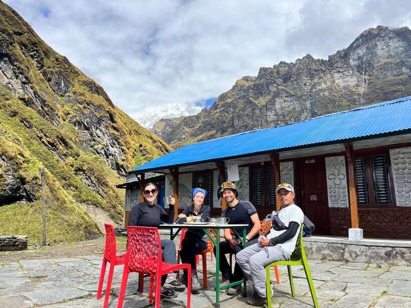 Kathmandu/Pokhara: 5-Day Annapurna Base Camp (ABC) Trek - Day 1: Pokhara to Simrung, then the climb to Sinuwa