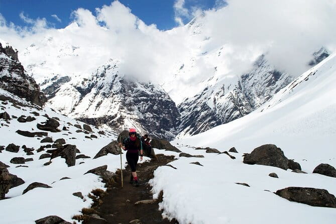 Kathmandu to Annapurna Base Camp (ABC) 5-Day Trek - Day Two: Forest, Waterfalls, Himalaya, and Deurali