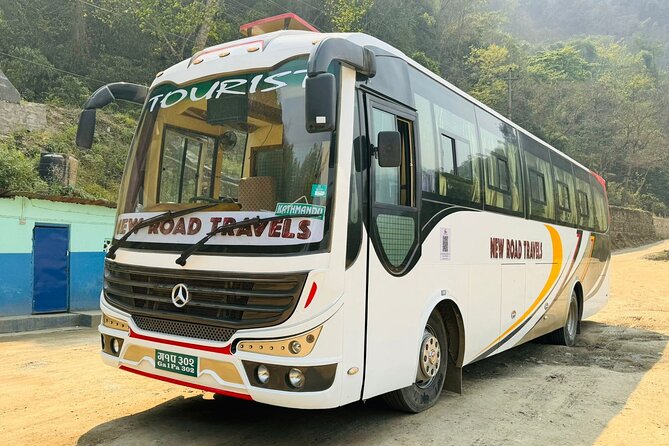 Kathmandu to Pokhara Premium sofa bus ticket - The Kathmandu to Pokhara route through river country