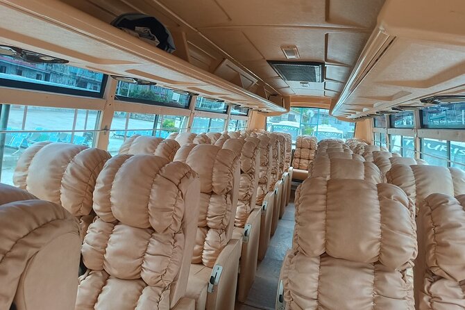 Kathmandu to Pokhara Premium sofa bus ticket - Reclining seats, air conditioning, and onboard extras