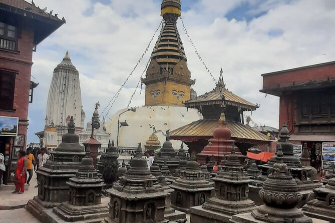 Kathmandu Top 4 or 2 UNESCO World Heritage Sites Day Tour - Swayambhunath and the climb to the Monkey Temple