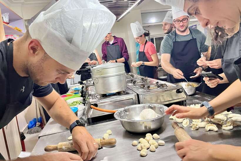 Kathmandu: Traditional Momo Making Class & Pickup - A Choice of Veggie, Vegan, Chicken, and Soup Momo
