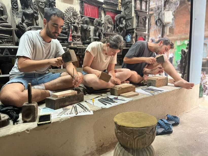 Kathmandu: Wood Carving Workshop with Local Artisan (Thamel) - What $42 includes, and what it does not