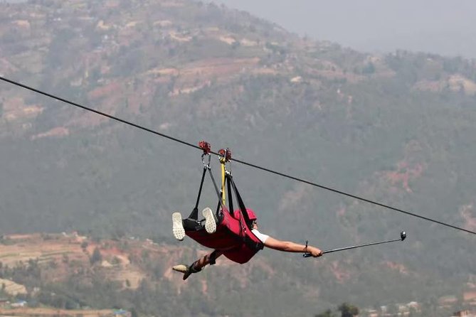 Kathmandu: Zipline Adventure in Dhulikhel with Pickup & Lunch - Dhulikhel’s 1,100-meter ride delivers the main thrill