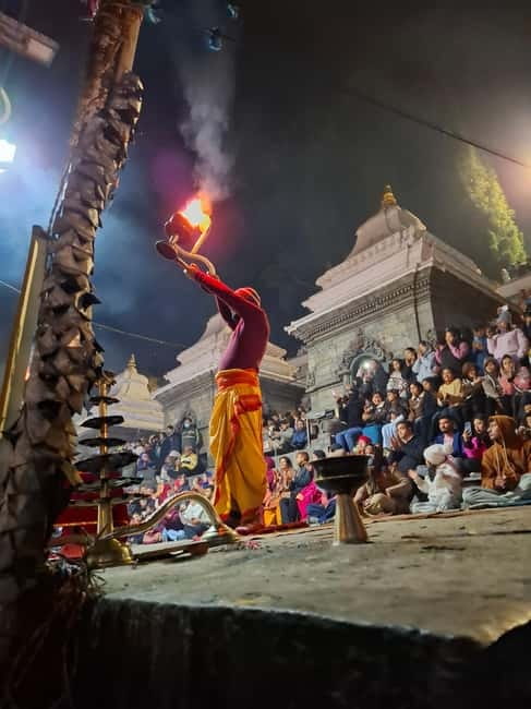 Katmandu: Pashupatinath Open Cremation & Evening Aarati - Key points to know before booking