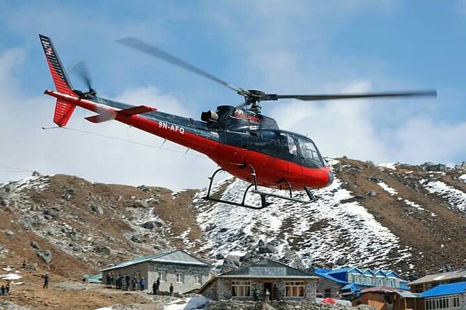 Landing Annapurna Base Camp by Helicopter Tour from Pokhara - The return flight and the two-hour timetable