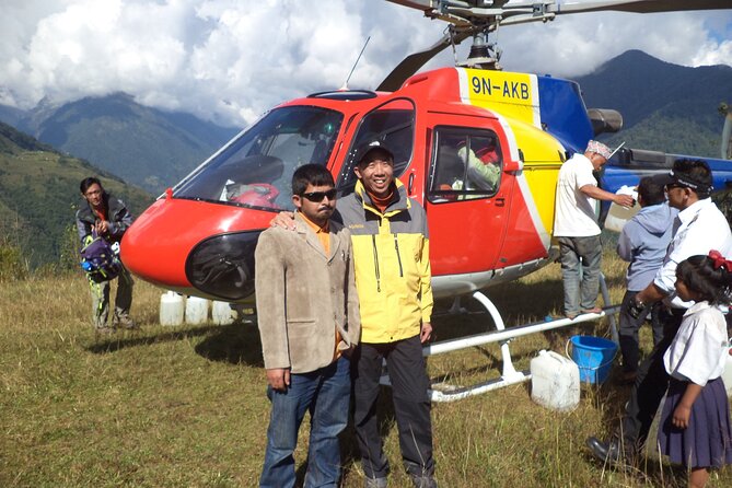 Landing Annapurna Base Camp by Helicopter Tour from Pokhara - The staff experience and guide Hari Khadka