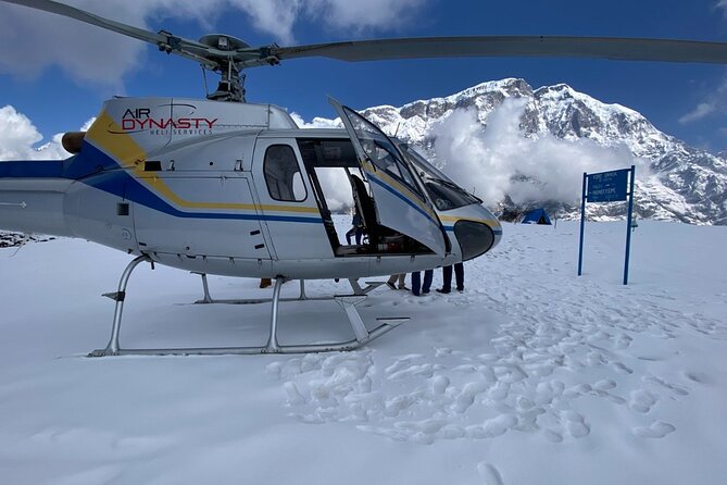 Landing Annapurna Base Camp by Helicopter Tour from Pokhara - The flight toward Annapurna Sanctuary