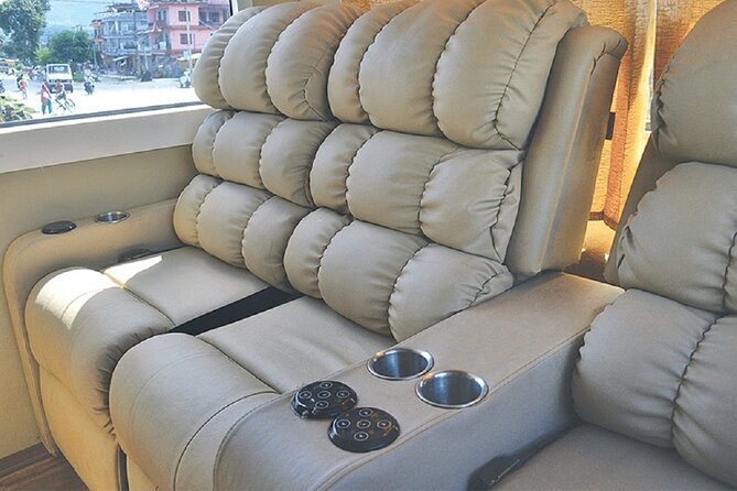 Luxury Sofa Bus from Kathmandu to Pokhara - The first hours on the road