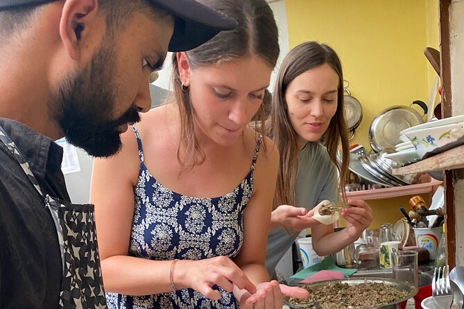 Momo, Dhalbhat & Thukpa Cooking Class, Nepal - Eating the meal you helped prepare