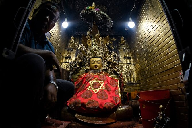 Monkey Temple - Swayambhunath Tour - Private/Small Group - Amideva Buddha Park and three huge figures