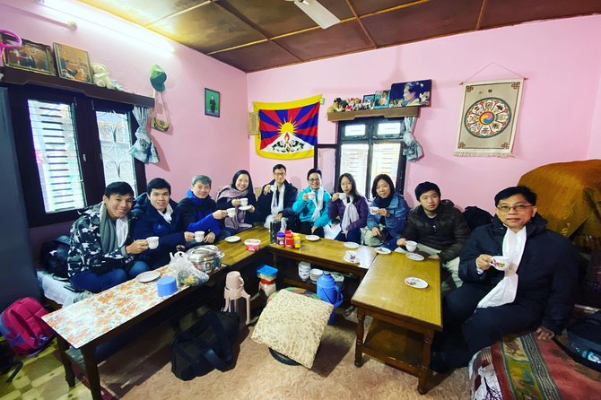 Morning Tibetan cultural tour to Tibetan settlements Pokhara - Shree Gaden Dhargay Ling and the meaning of Buddhist symbols