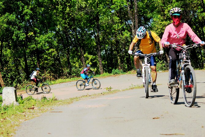 Mountain Bike Tour - Climbing toward Shivapuri National Park