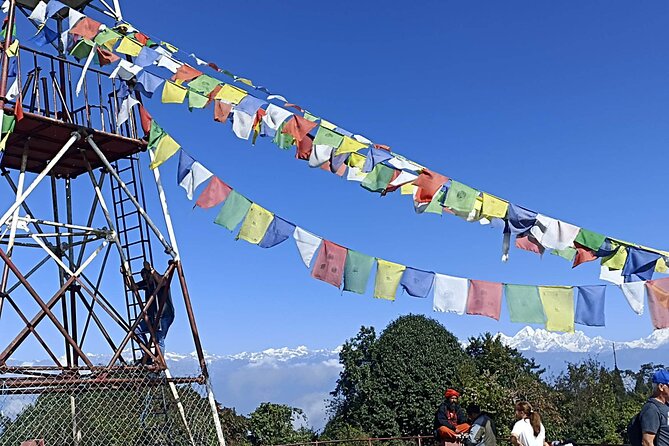 Mt Everest view from Nagarkot -hiking to Changu UNESCO site - The guides are a major part of the value