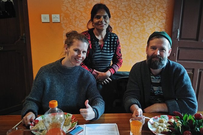 Nepalese Momos or Dal Bhat Cooking Class (Cook with Delight) - Eating together is part of the experience
