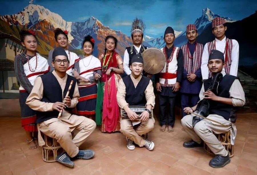 Nepali Nights: Dinner & Cultural Dance Delight in Pokhara - Arriving at the Lakeside performance venue