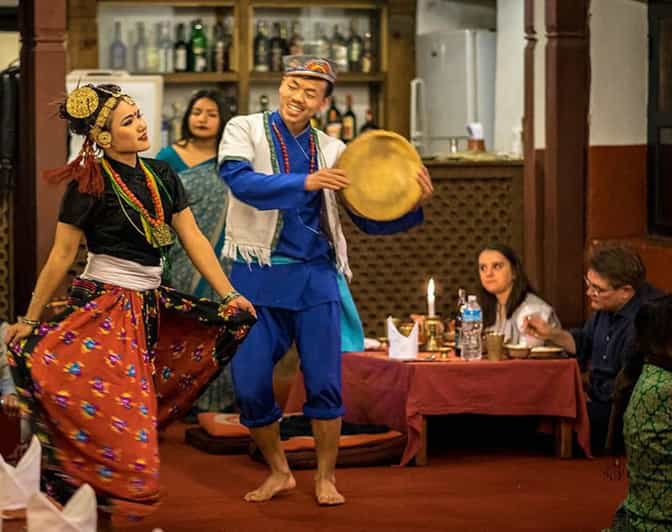 Nepali Nights: Dinner & Cultural Dance Delight in Pokhara - The thali dinner, one plate with many flavors