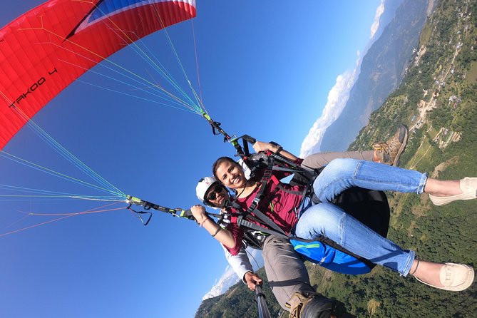 Paragliding at Sarangkot Pokhara - Leaving Pokhara for Sarangkot