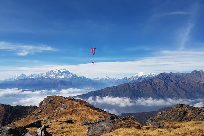 Paragliding Tandem Flight from Pokhara with Photos and Video - The flight over Phewa Lake and the hills