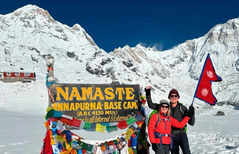 Pkr/Kathmandu: 5-Day Annapurna Base Camp & Hot spring Trek - Day 1: Pokhara to Simrung, then Sinuwa