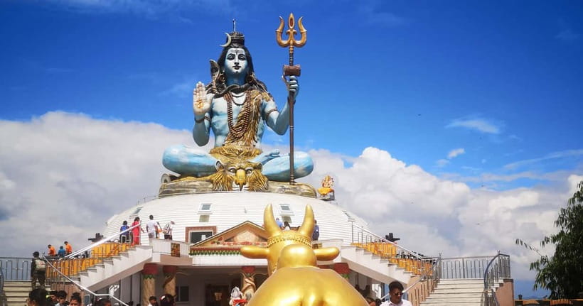 Pokhara: 1-Day World Peace Pagoda and Lord Shiva Statue Trek - 8:30 AM pickup and the crossing of Phewa Lake