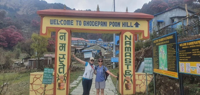 Pokhara: 2 & 3 Days Ghorepani Poon Hill Private Guided Trek - The two-day route: driving high and walking to Ghorepani