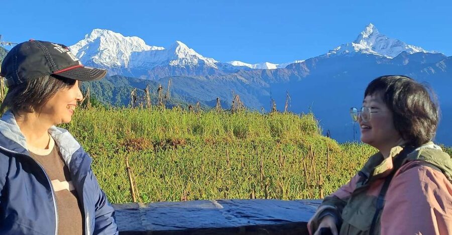 Pokhara: 2-Day Australian Camp & Dhampus Village Easy Hike - From Pokhara to Kande at 1,600 meters