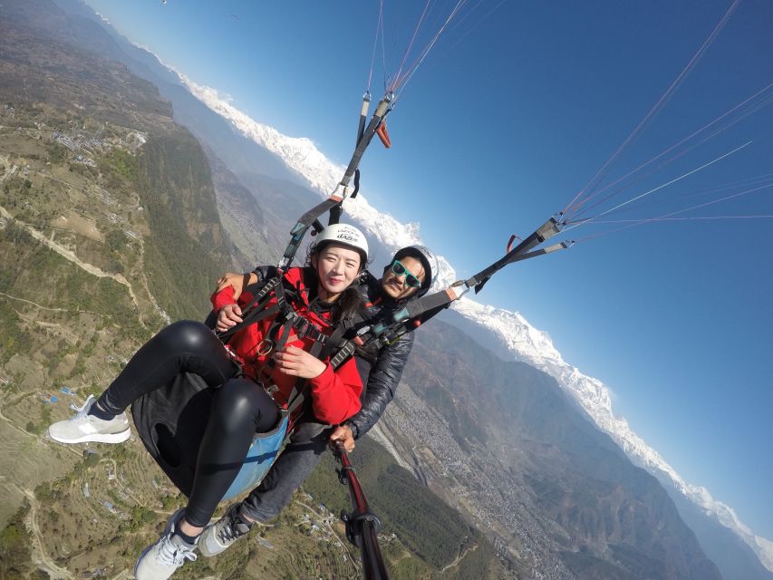 Pokhara: 30-Minute Tandem Paraglide - From Lakeside to Sarangkot at 1,800 Meters