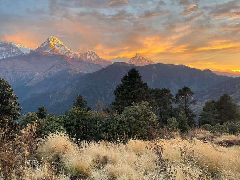Pokhara: 4-Day Poon Hill and Ghandruk Guided Trek - Day one: Pokhara, Nayapul, and the stairs to Ulleri