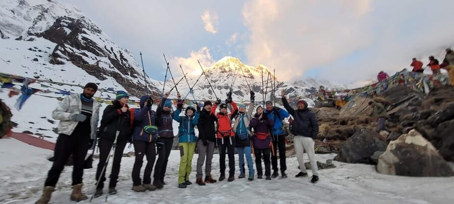 Pokhara: 7-Day Annapurna Base Camp Via PoonHill & Hot Spring - Day 1: Pokhara to Ulleri, then Ghorepani at 2,840 meters