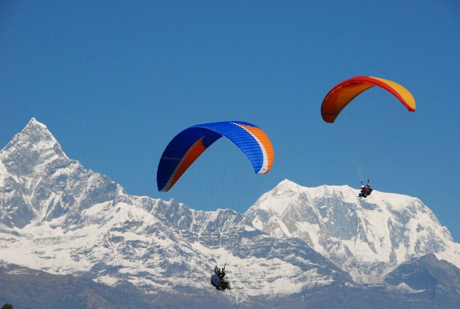 Pokhara: Adventure Paragliding Trip with Photos and Videos - Reaching Sarangkot and preparing for takeoff