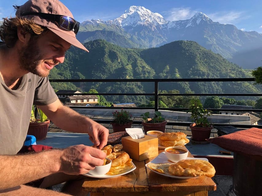 Pokhara: Annapurna Foothills Day Hike with Transfers - The trail from Australian Camp to Dhampus