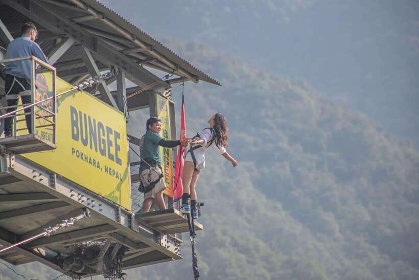 Pokhara: Bungee Jumping Experience Near Annapurna - The tower above the Yamdi River
