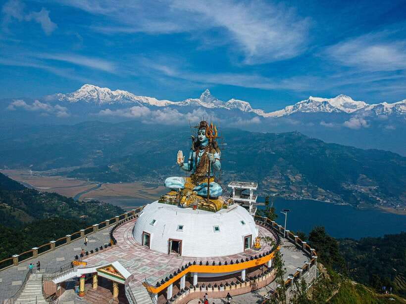 Pokhara: City Sightseeing Group Bus Tour - Pumdikot Shiva Statue and World Peace Pagoda