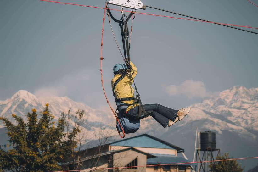 Pokhara: Experience The World's Steepest Zipline - Annapurna, Machhapuchhre, and the Seti River