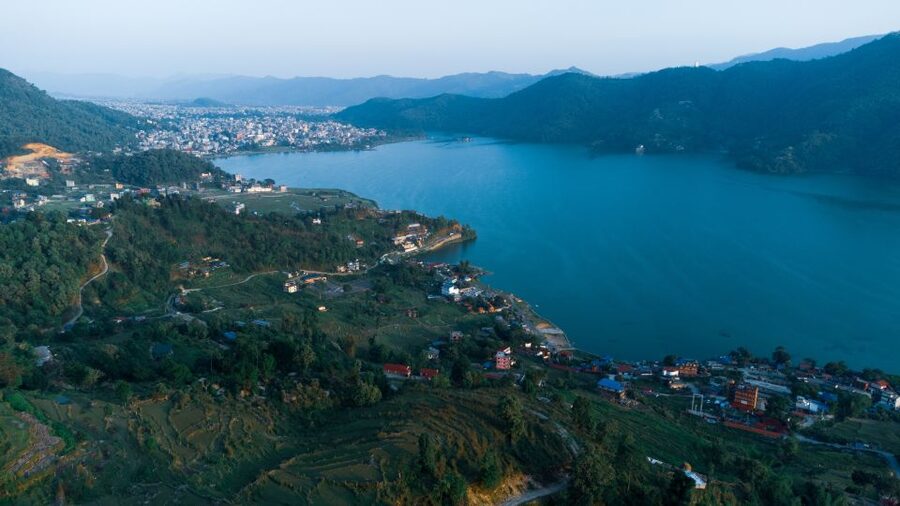Pokhara: Golden Hour at Peace Pagoda - Himalayan Sunset Tour - The Sunset: Warm Peaks and Wide Views