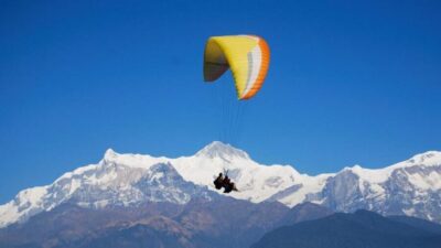 Golden Hour at Peace Pagoda – Himalayan Sunset Tour