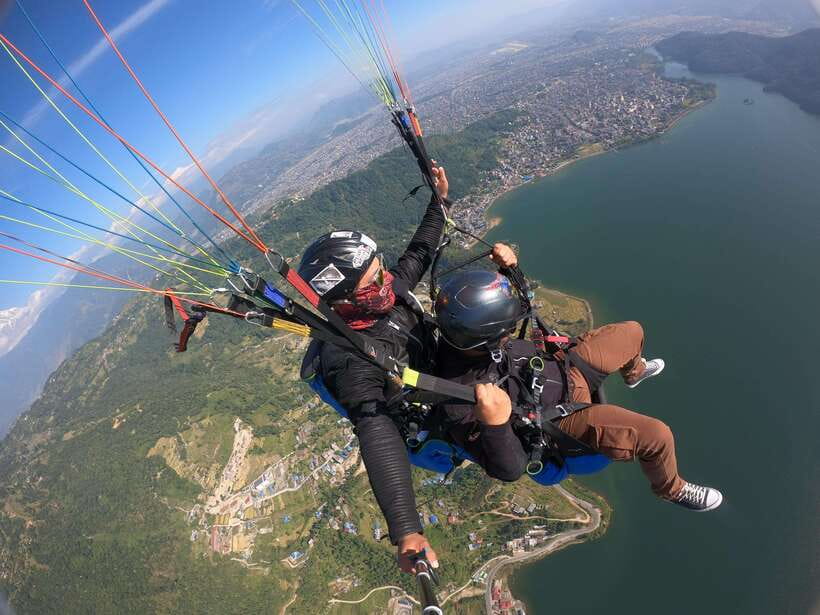 Pokhara: Paragliding, Bungy Jump and Zipline Combo Adventure - Sarangkot: where the flight begins