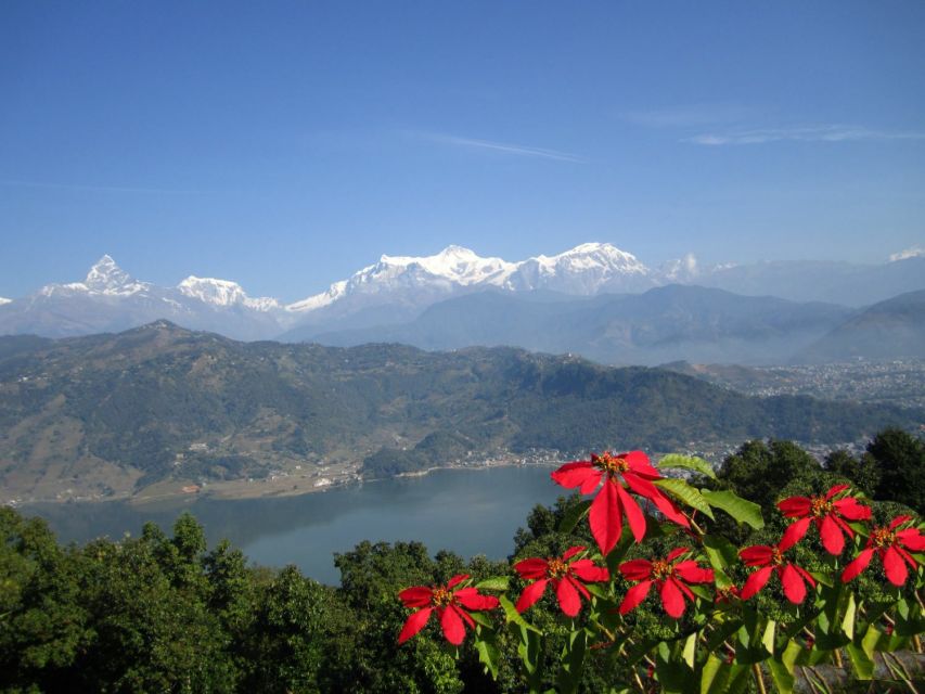 Pokhara: Private City Tour and Sarangkot Sunrise - World Peace Pagoda above the lake