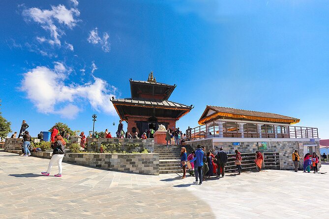 Private Chandragiri Cable Car and The Monkey Temple Tour - The one-hour transfer back toward Swayambhunath