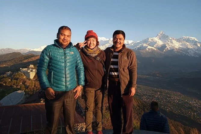 Sarangkot Sunrise Tour from Pokhara - Walking from the parking area to the viewpoint