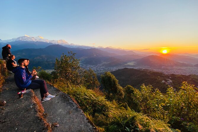 Sarangkot Sunrise with a half day Tibetan cultural tour - Before dawn at Sarangkot