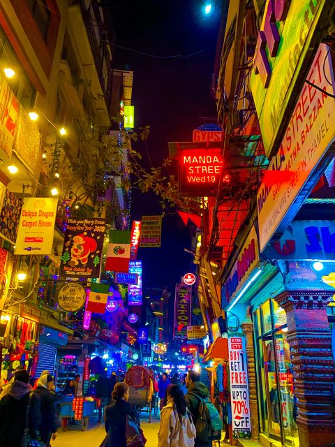Thamel Rickshaw tour - Shree Gha Stupa and Tibetan-style snacks